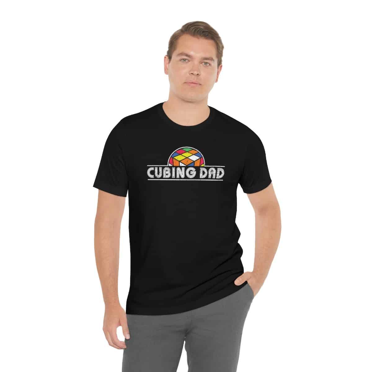 Cubing Dad - Rubik's Cube Shirt (Adult Sizes) - Soft Cotton T-Shirt - Image 8