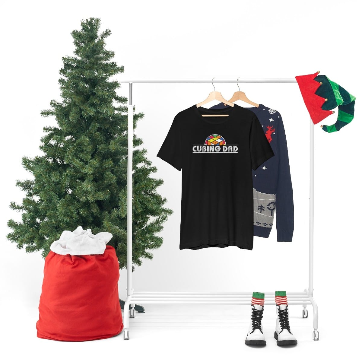 Cubing Dad - Rubik's Cube Shirt (Adult Sizes) - Soft Cotton T-Shirt - Image 10