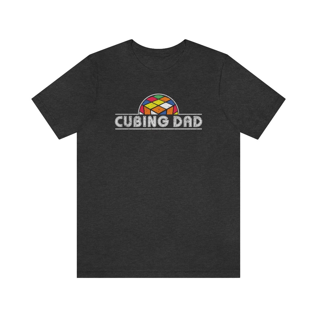 Cubing Dad - Rubik's Cube Shirt (Adult Sizes) - Soft Cotton T-Shirt - Image 24