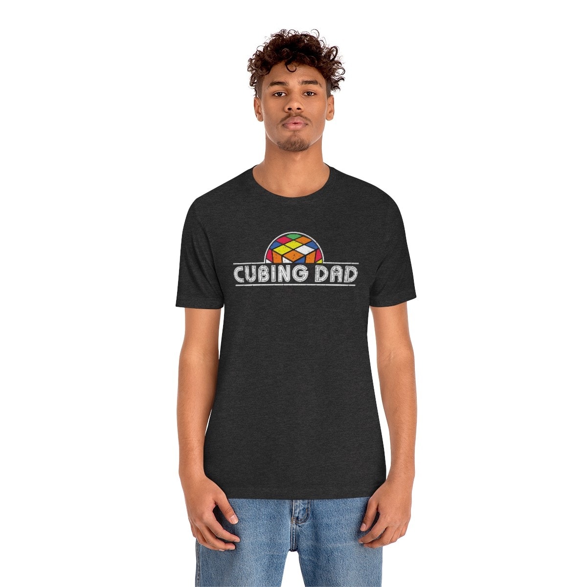 Cubing Dad - Rubik's Cube Shirt (Adult Sizes) - Soft Cotton T-Shirt - Image 25