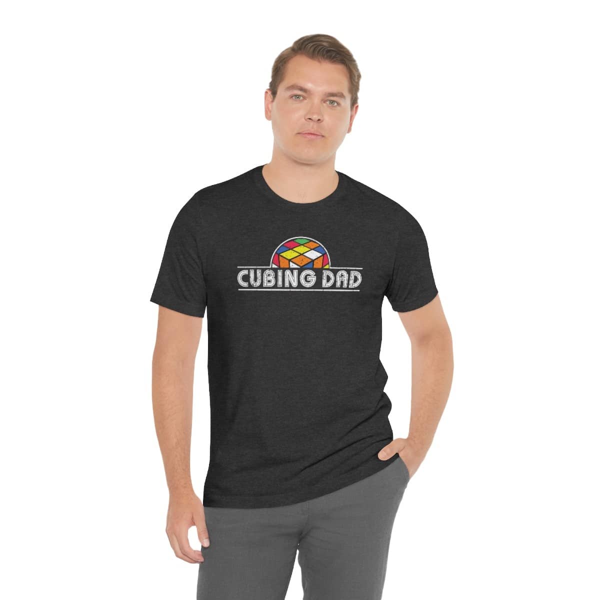 Cubing Dad - Rubik's Cube Shirt (Adult Sizes) - Soft Cotton T-Shirt - Image 26