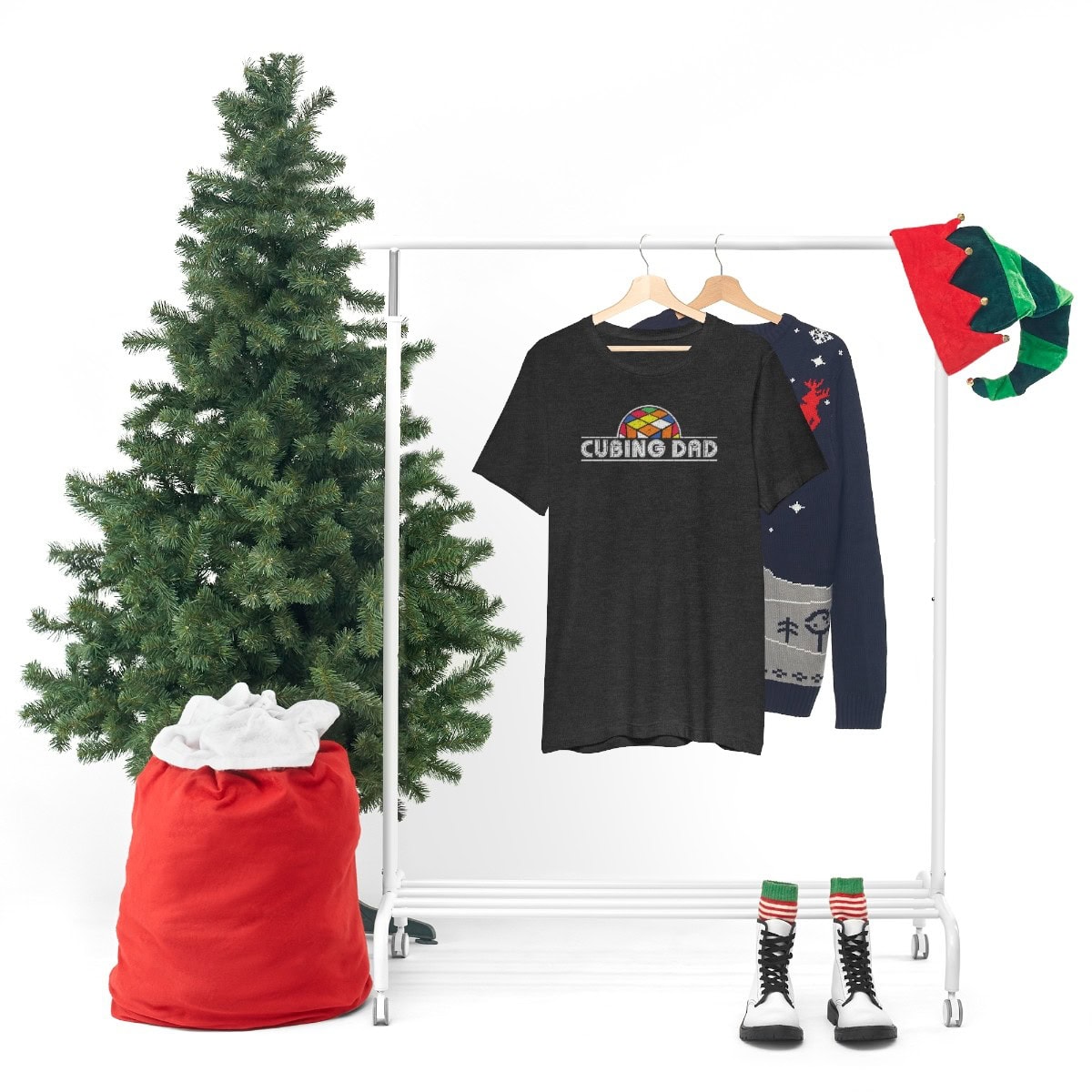 Cubing Dad - Rubik's Cube Shirt (Adult Sizes) - Soft Cotton T-Shirt - Image 28
