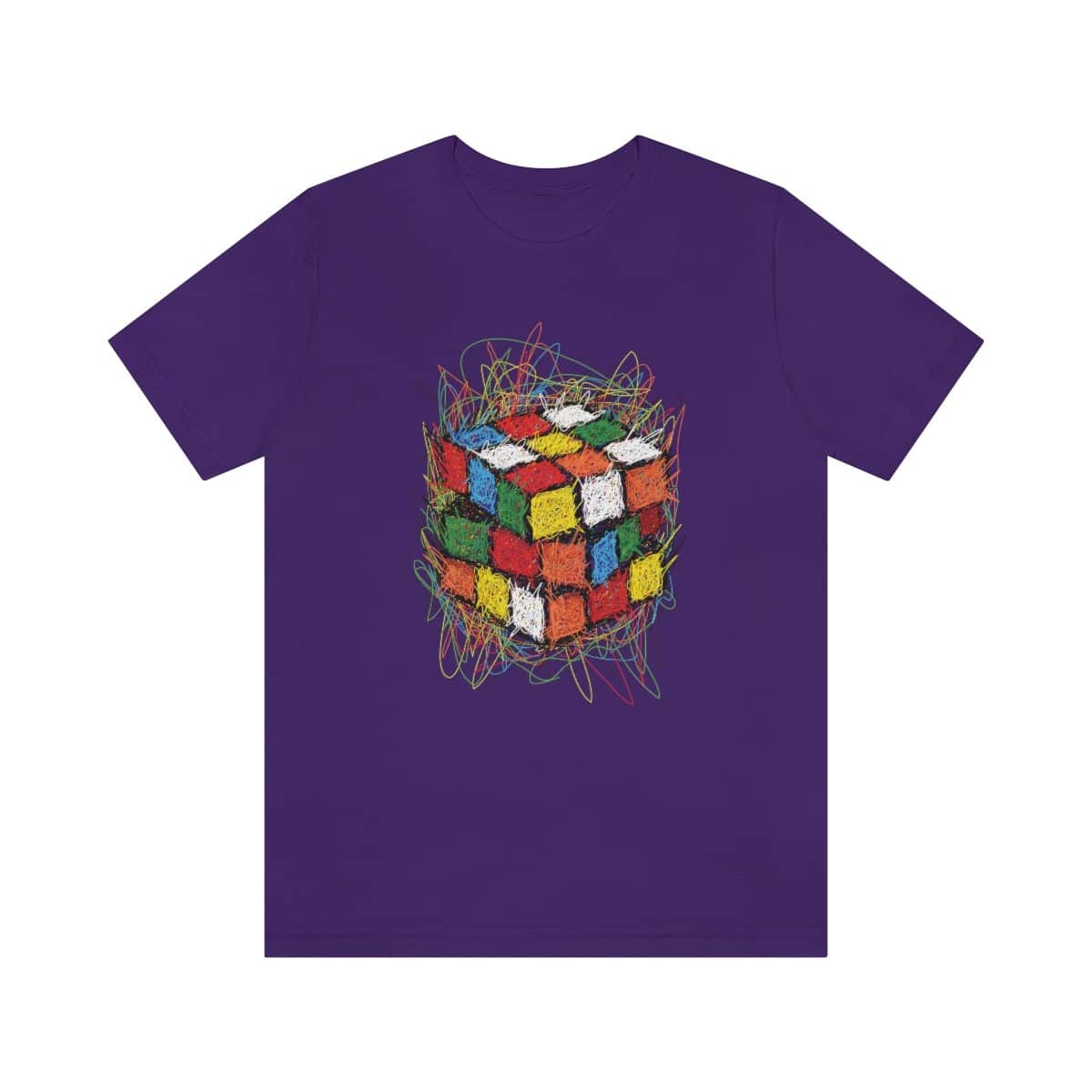 Scribble Cube - Rubik's Cube T-Shirt (Adult Sizes) - Image 10