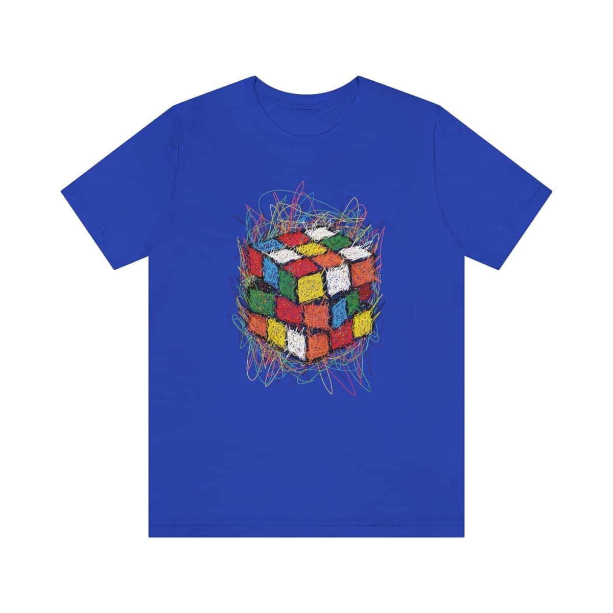 Scribble Cube - Rubik's Cube T-Shirt (Adult Sizes) - Image 7