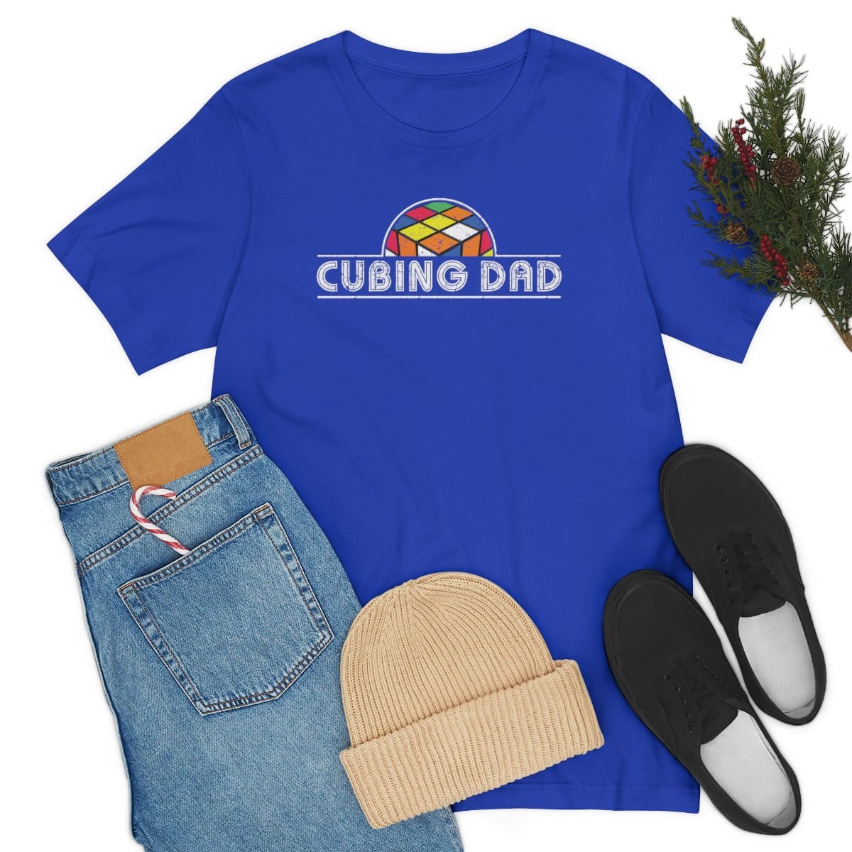 Cubing Dad - Rubik's Cube Shirt (Adult Sizes) - Soft Cotton T-Shirt - Image 22
