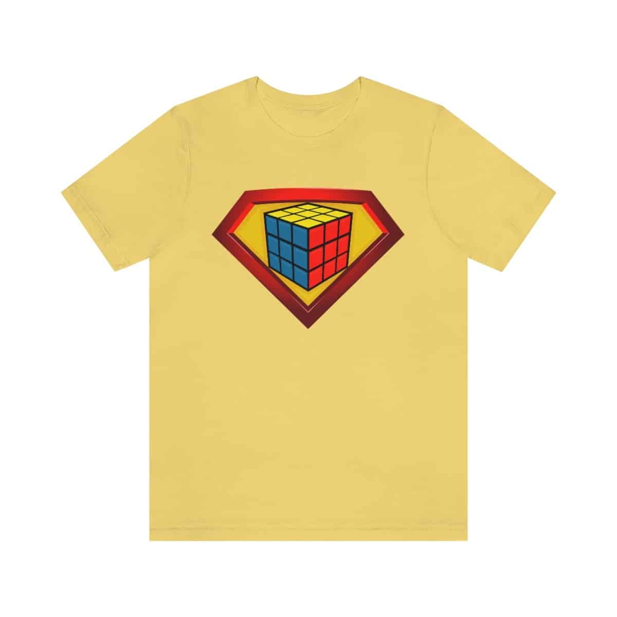 Supercuber Shield - Rubik's Cube Shirt (Adult Sizes) - Soft Cotton T-Shirt - Image 6