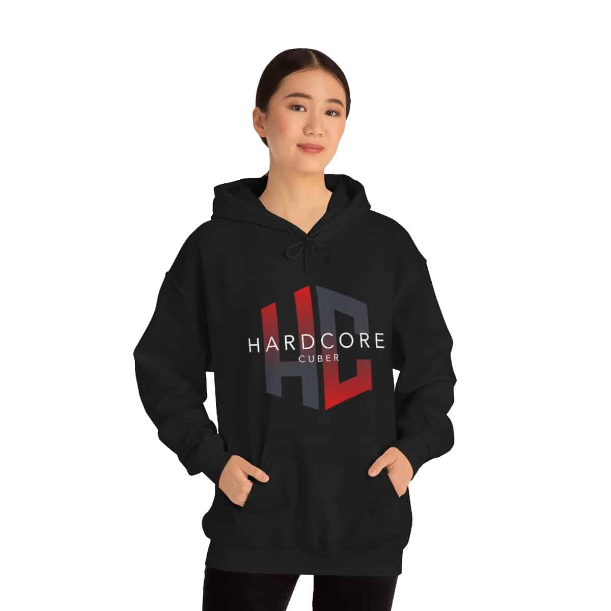Hardcore Cuber - Rubik's Cube Hoodie Sweatshirt - Adult - Image 2