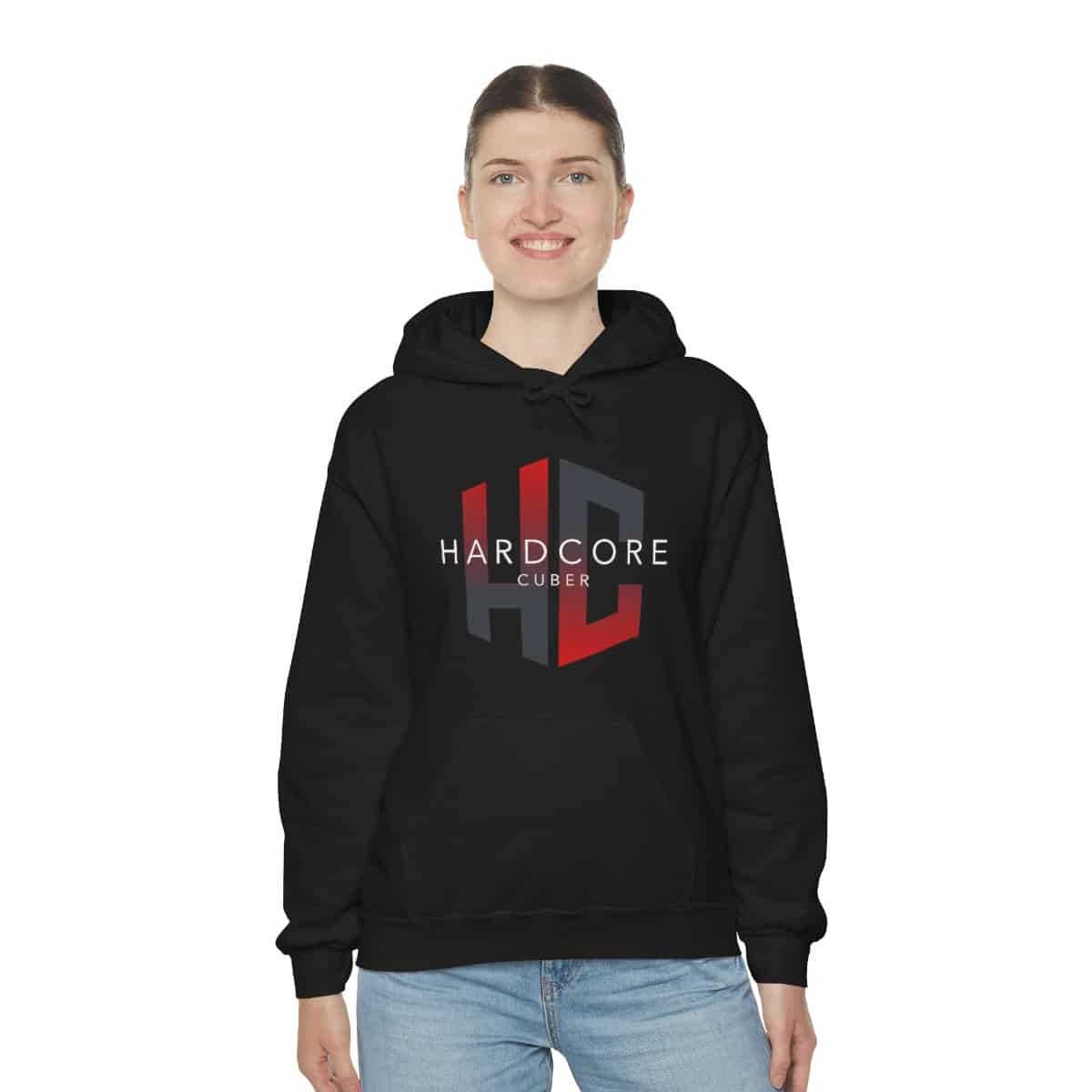 Hardcore Cuber - Rubik's Cube Hoodie Sweatshirt - Adult - Image 4