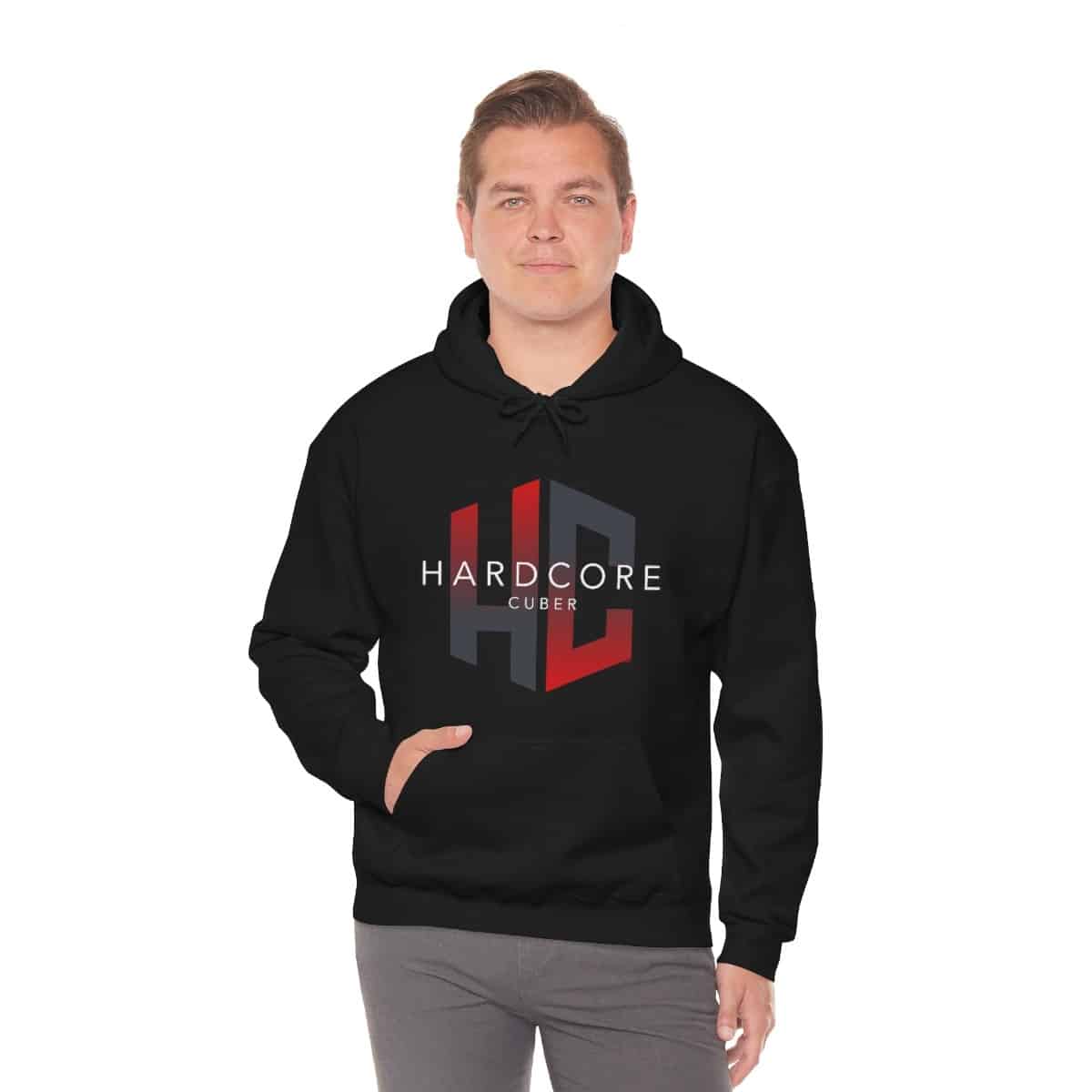 Hardcore Cuber - Rubik's Cube Hoodie Sweatshirt - Adult - Image 5