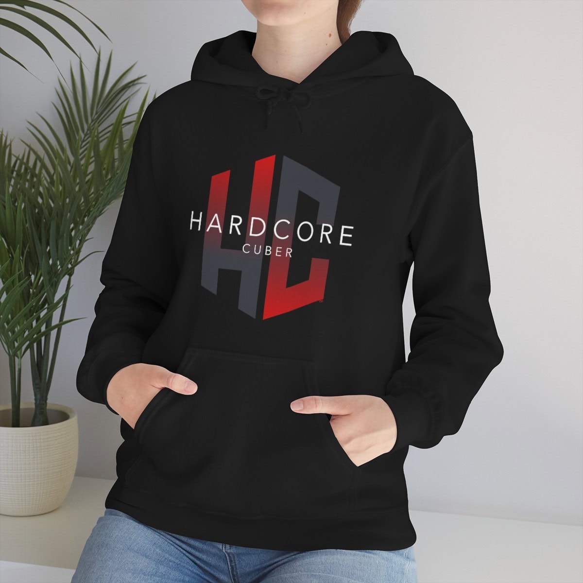 Hardcore Cuber - Rubik's Cube Hoodie Sweatshirt - Adult - Image 6