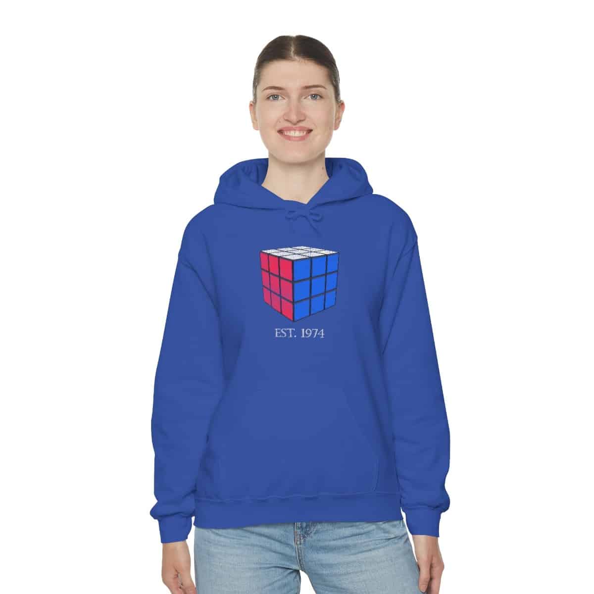 Rubik's Cube Est. 1974 - Rubik's Cube Hoodie Sweatshirt - Adult - Image 20