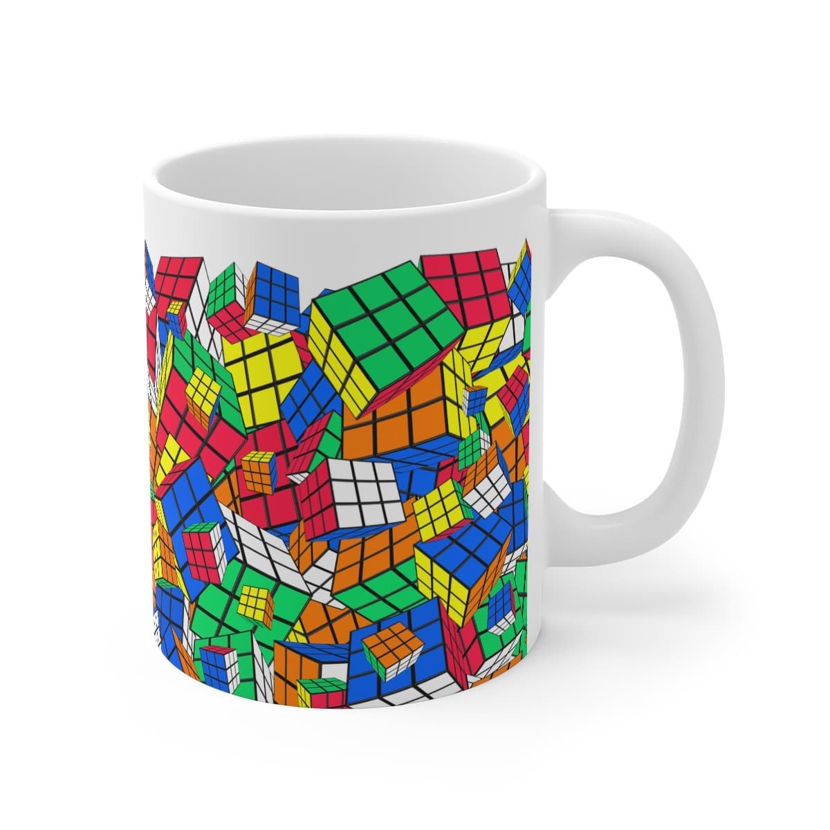 Crazy Cubes Rubik's Cube Mug (11oz) - Image 3