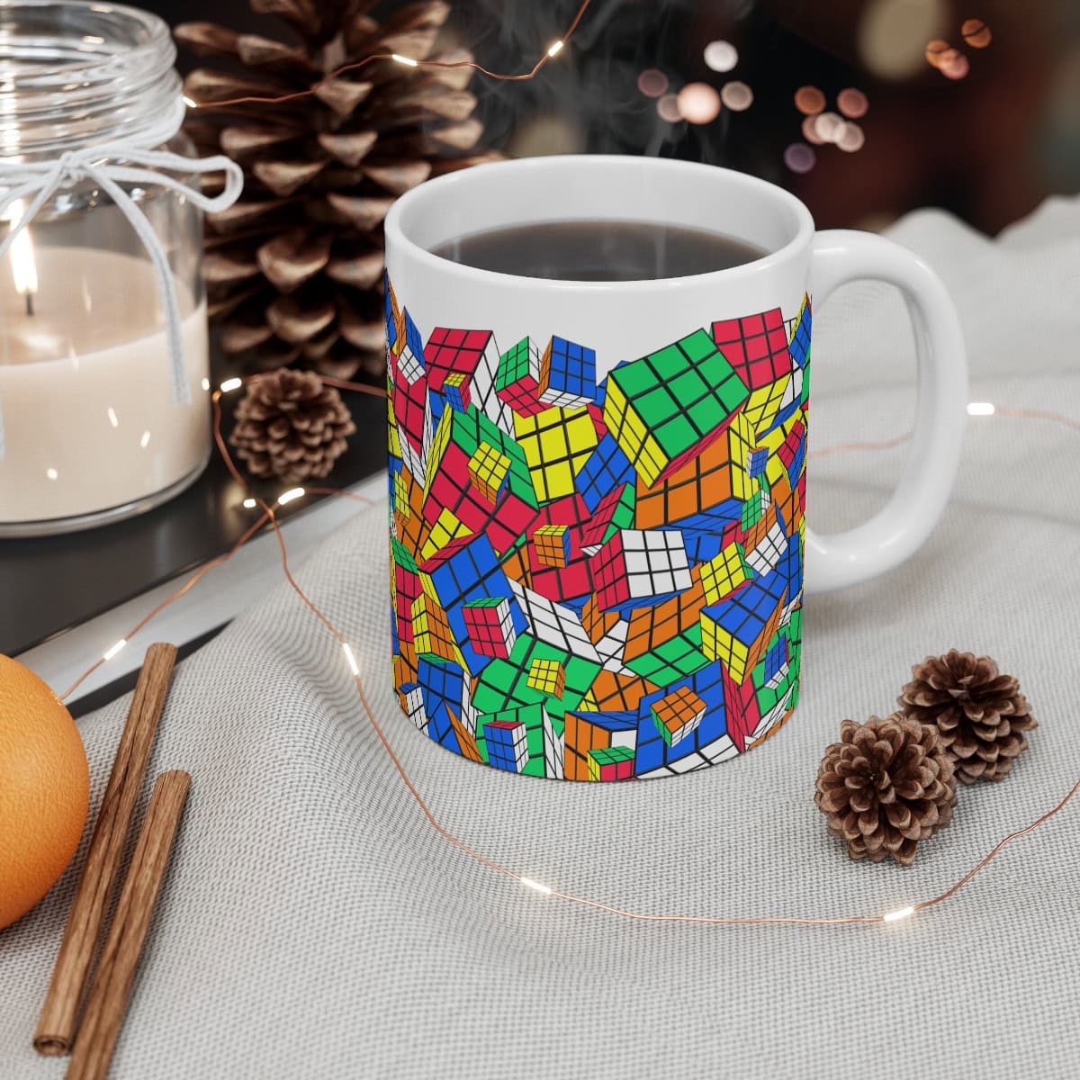 Crazy Cubes Rubik's Cube Mug (11oz) - Image 4