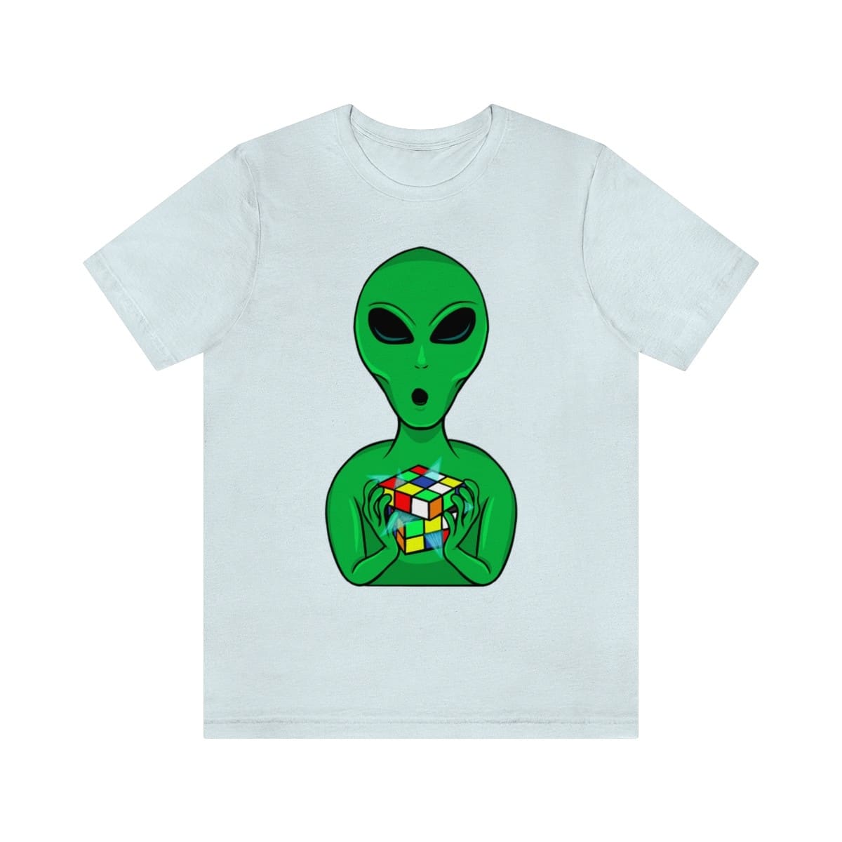 Alien Rubik's Cube Shirt (Adult Sizes) - Soft Cotton T-Shirt, Fun Gift, Multiple Colors Available - Image 6