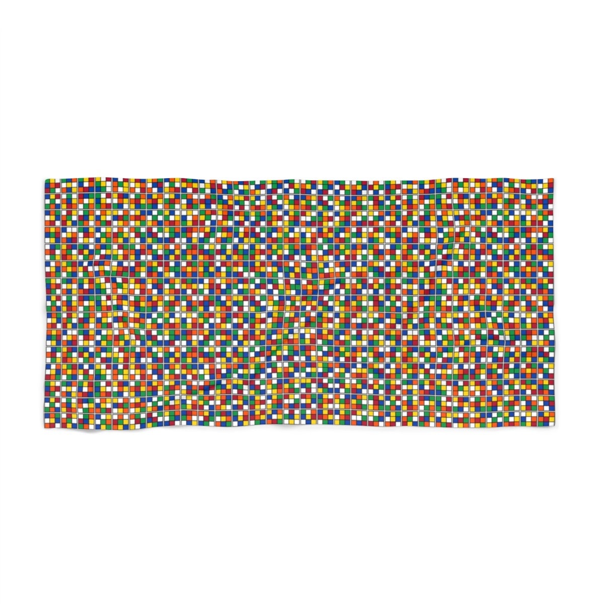 Rubik's Cube Beach Towel - Image 2