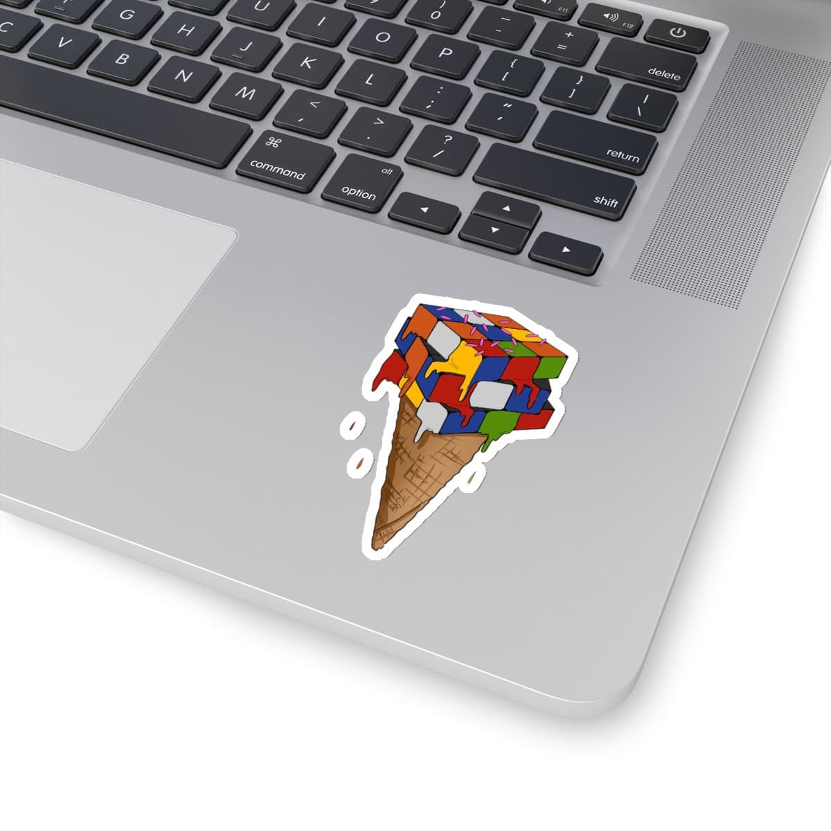 Melting Rubik's Cube Ice Cream - Rubik's Cube Stickers - Image 13