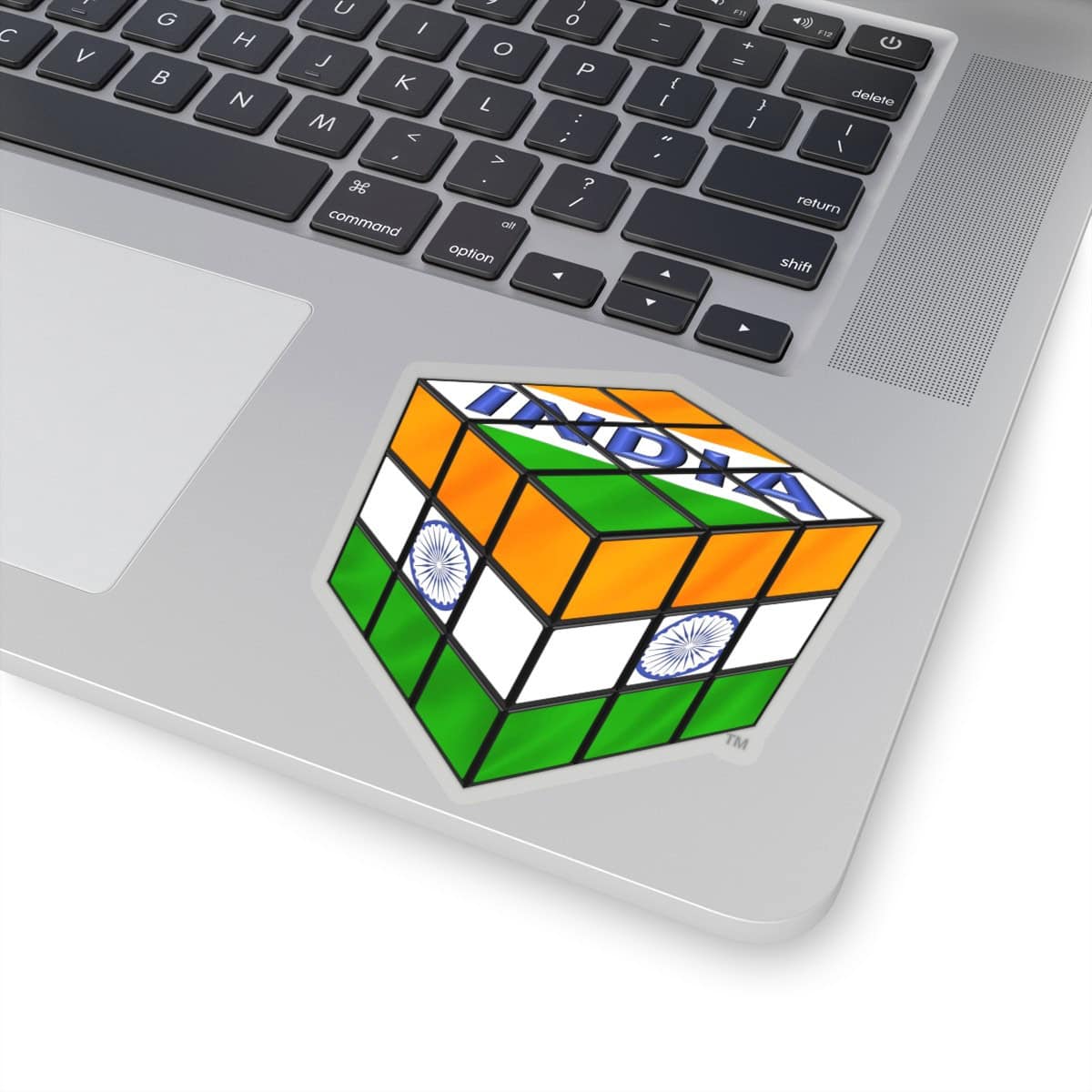 Indian Flag Rubik's Cube Sticker - Image 13