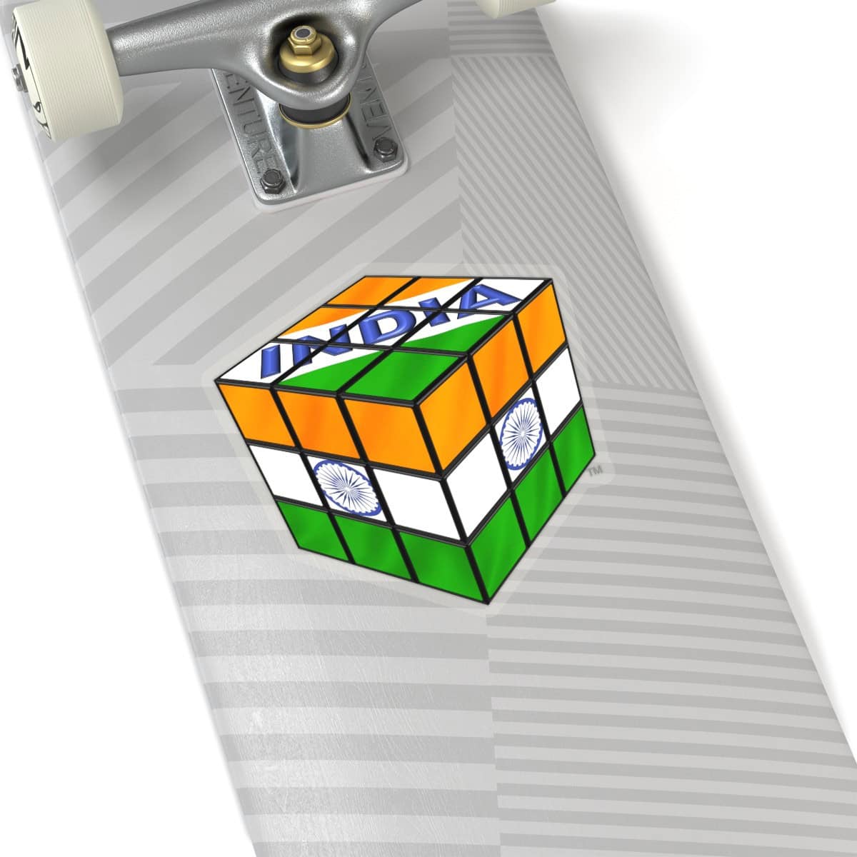 Indian Flag Rubik's Cube Sticker - Image 18