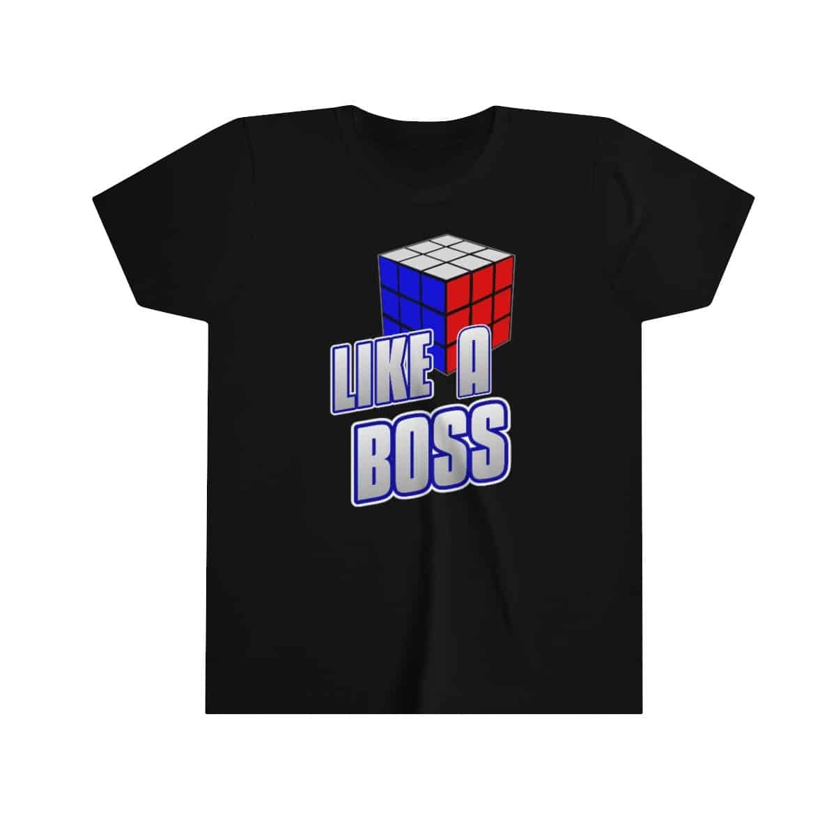 Like a Boss (Youth Sizes) - Rubik's Cube T-Shirt - Image 3