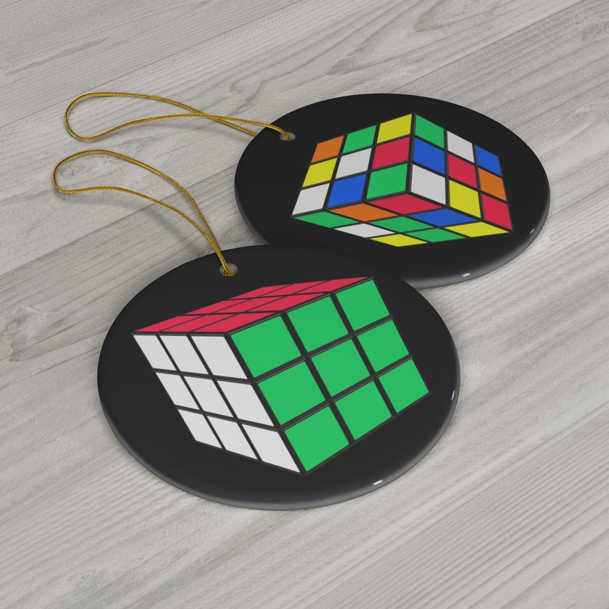 Rubik's Cube Ornaments Two Sided - Image 3