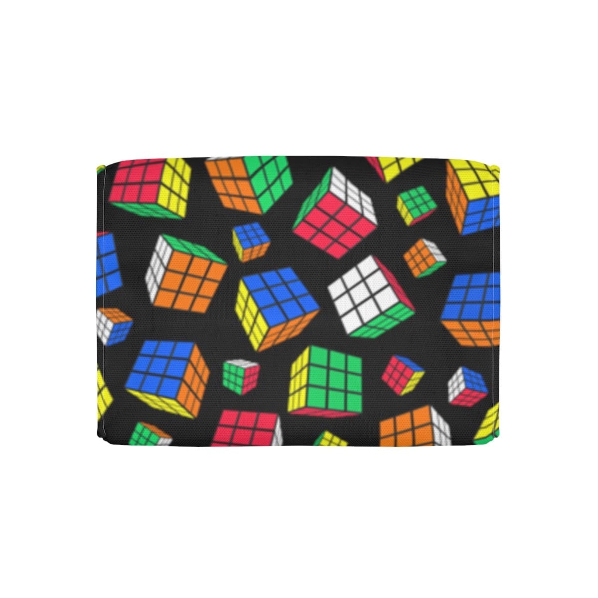 Cubes All Over Lunch Bag - Rubik's Cube Reusable Insulated Lunch Bag, School Lunch Bag, Zero Waste Packaging, Lunch Tote, Cooler Gift - Image 6
