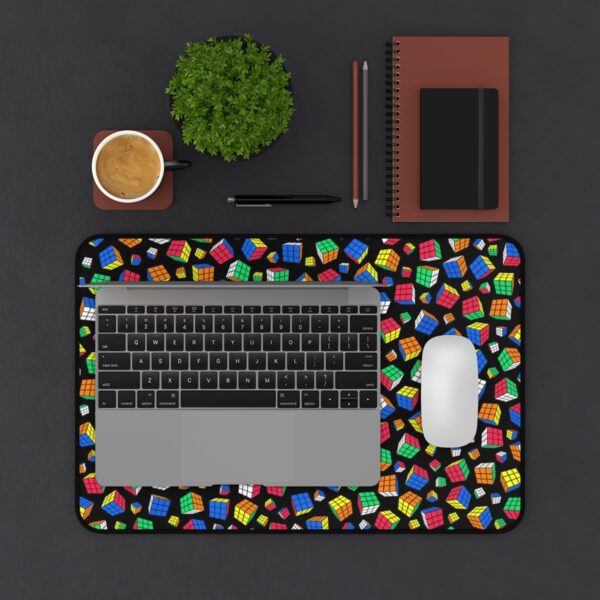 Cubes All Over Rubik's Cube Desk Mat, Cubing Mat, Speedcubing Competition Prep - Image 8