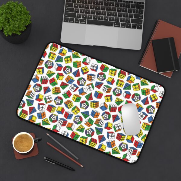 Rubik's Cube Desk Mat Pyraminx, Megaminx, and more, Cubing Mat, Speedcubing Competition Prep - Image 9