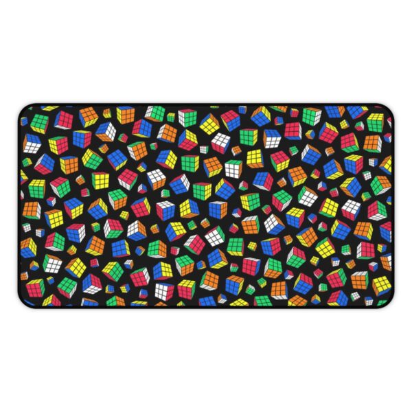 Cubes All Over Rubik's Cube Desk Mat, Cubing Mat, Speedcubing Competition Prep - Image 2