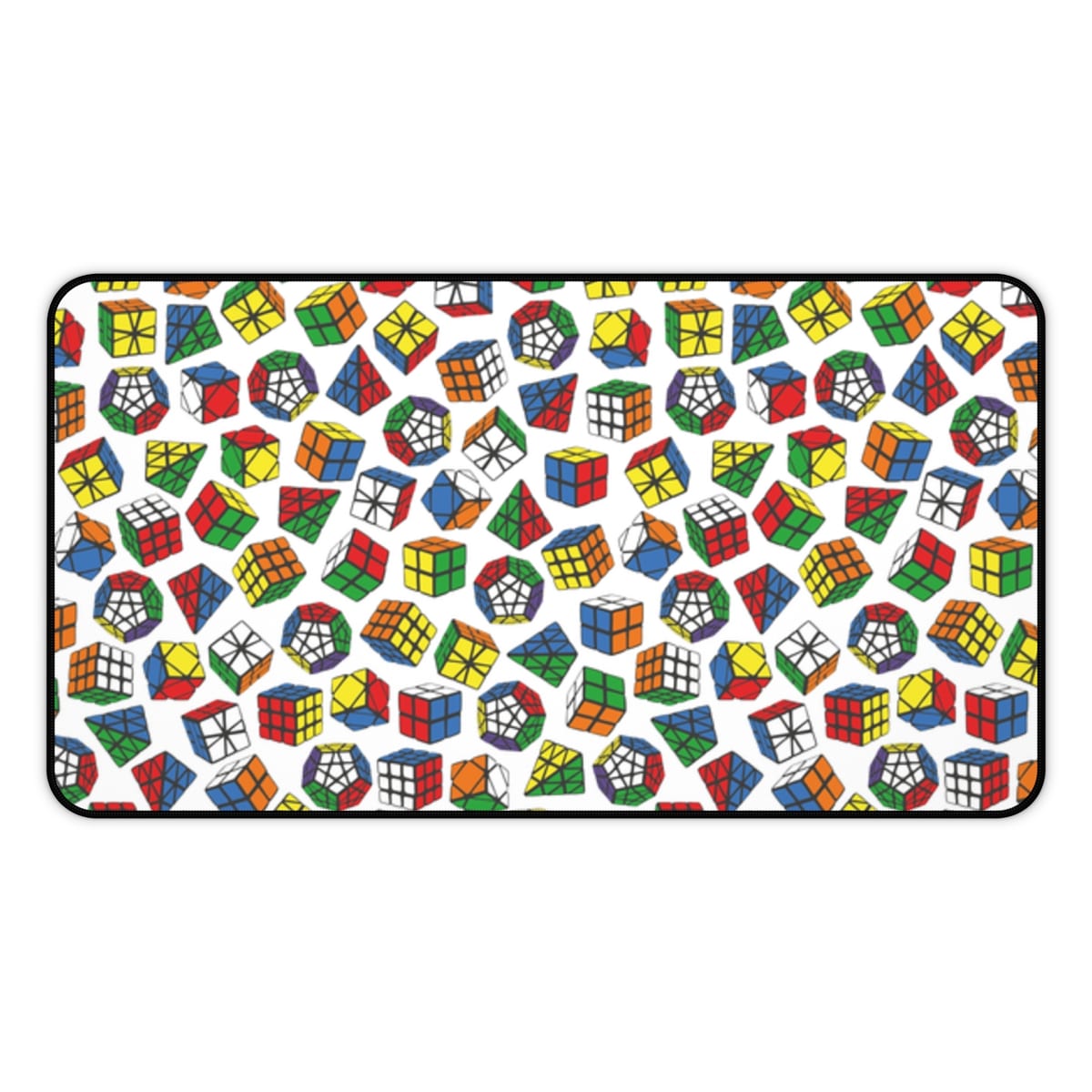 Rubik's Cube Desk Mat Pyraminx, Megaminx, and more, Cubing Mat, Speedcubing Competition Prep - Image 2