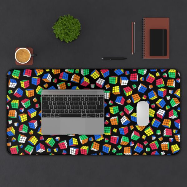 Cubes All Over Rubik's Cube Desk Mat, Cubing Mat, Speedcubing Competition Prep - Image 13