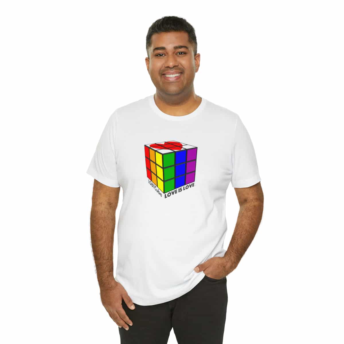 LGBTCube (Adult Sizes) Rubik's Cube Shirt - Image 4