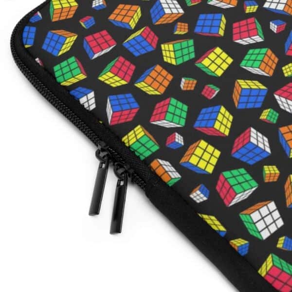 Cubes All Over Rubik's Cube Laptop Sleeve - Image 3