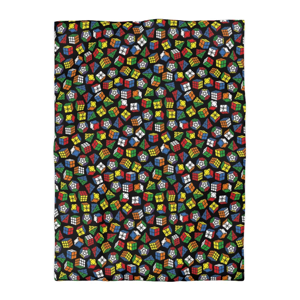 Rubik's Cube Duvet Cover, Pyraminx, Megaminx, Skewb, Square-1 - Bedding, Bedroom Decor - Image 10