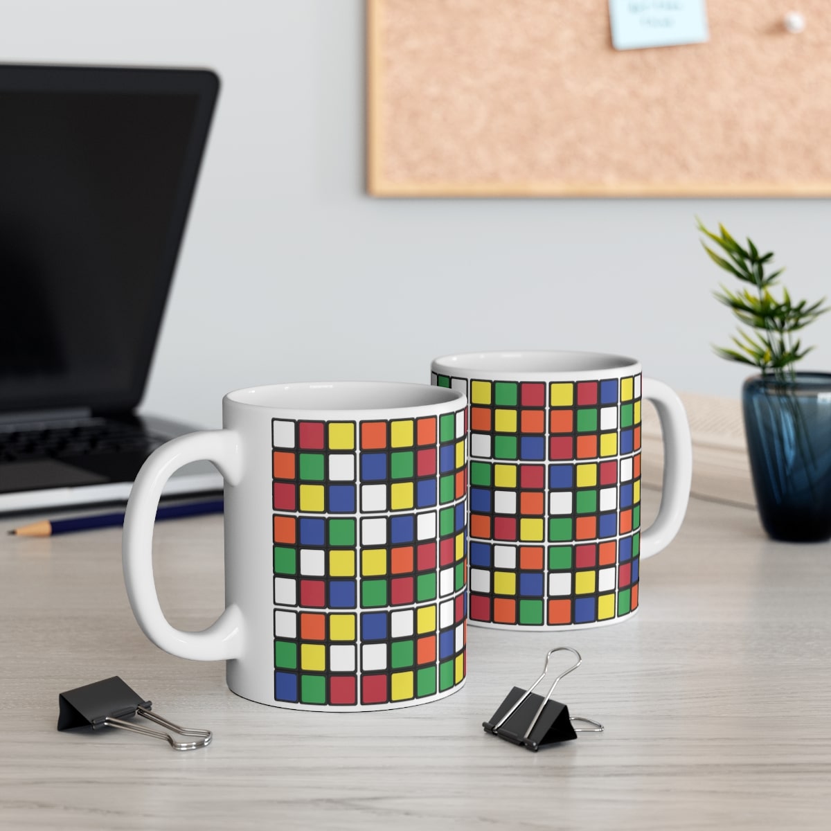 Rubik's Cube Mug All Over Cubes - Large Cubes - Image 5