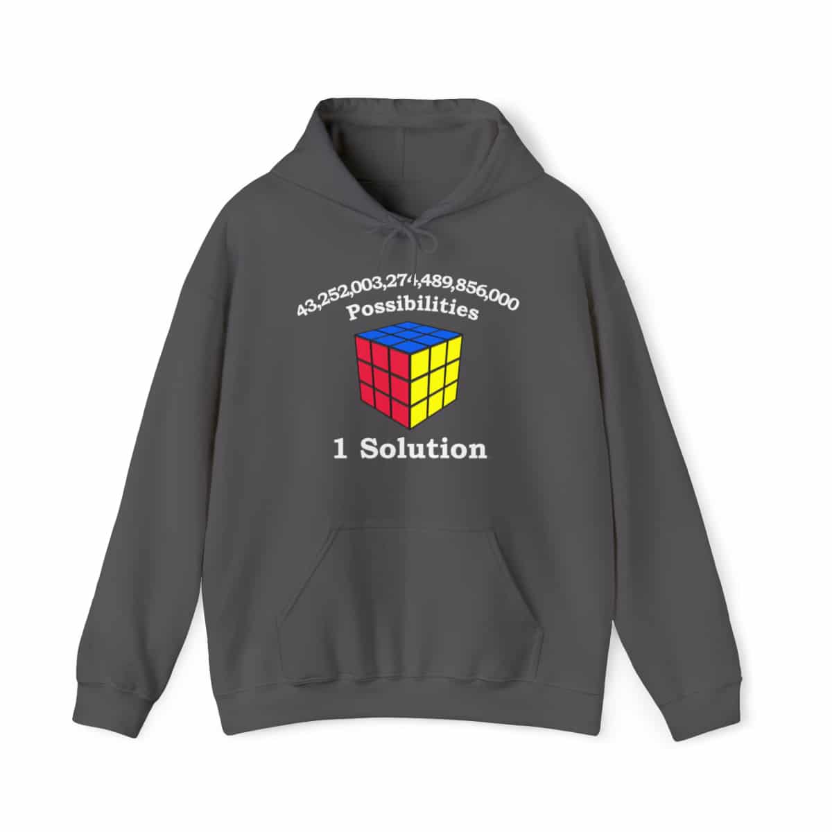 Rubik's Cube Hoodie Adult 43 Quintillion