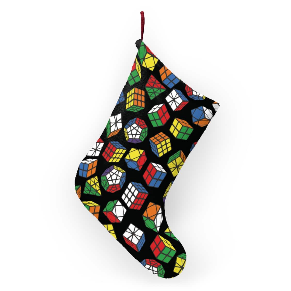 Rubik's Cube Christmas Stocking Multicube