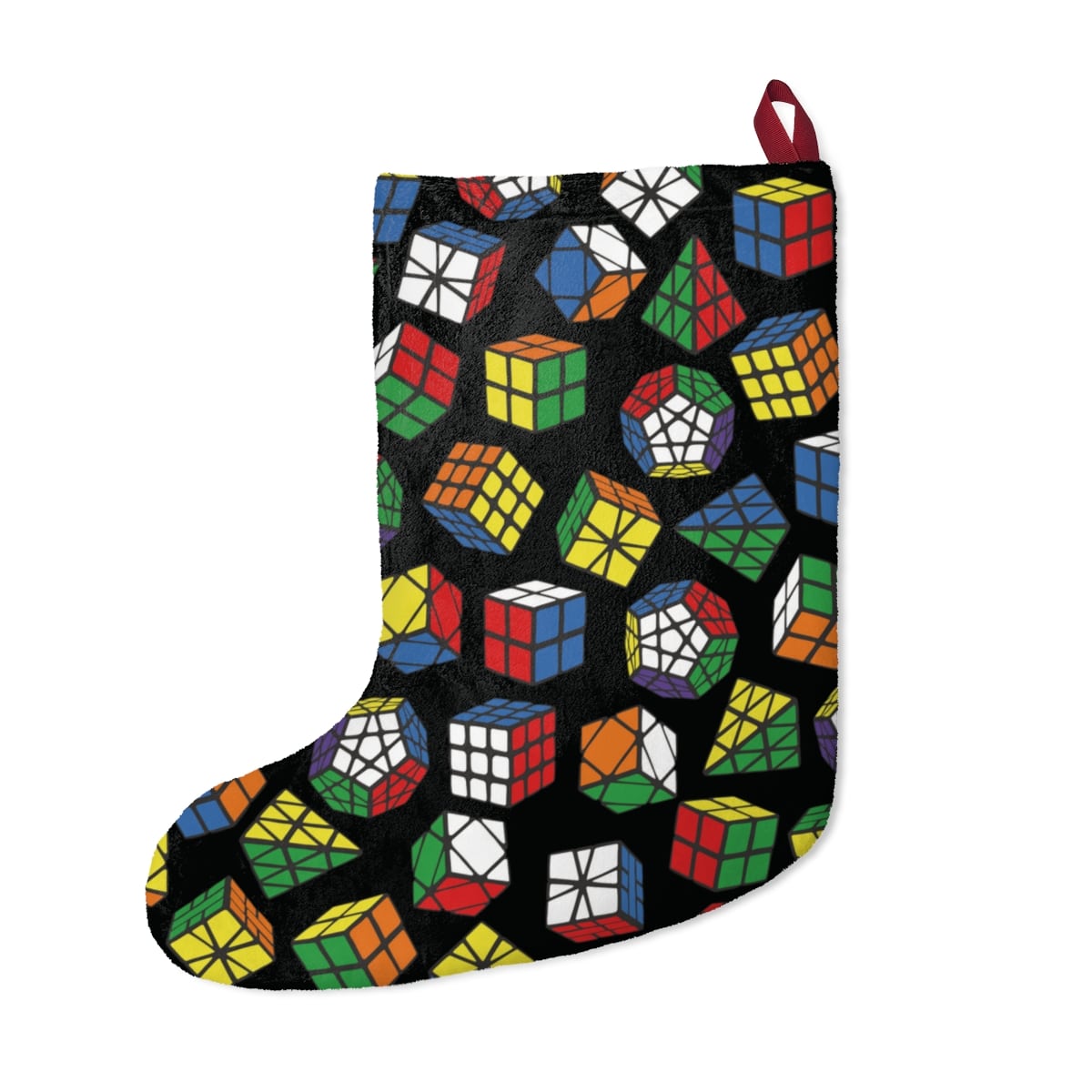 Rubik's Cube Christmas Stocking, Multicube Pyraminx, Square-1, Skewb - Image 3