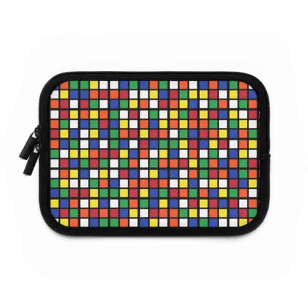 Rubik's Cube Laptop, iPad, Tablet Sleeve (Flat cubes) - Image 5