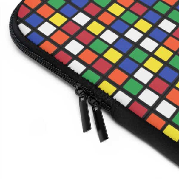 Rubik's Cube Laptop, iPad, Tablet Sleeve (Flat cubes) - Image 3