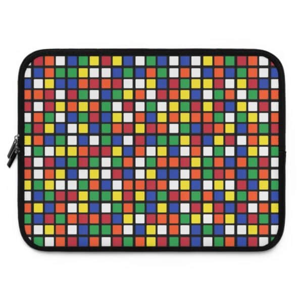 Rubik's Cube Laptop, iPad, Tablet Sleeve (Flat cubes) - Image 13