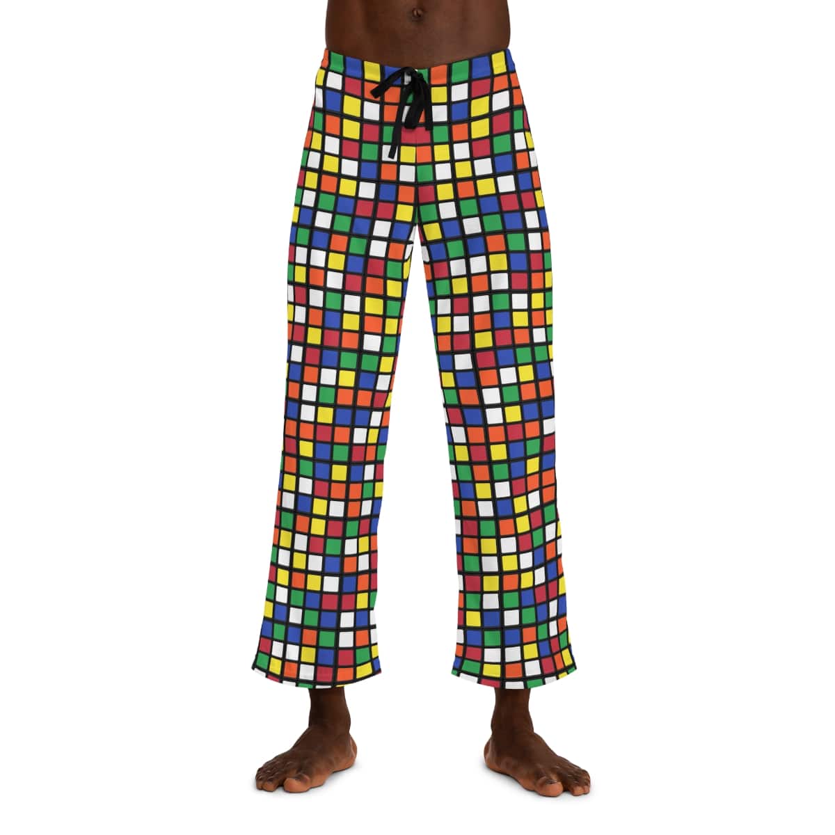 Rubik's Cube Pajama Pants, Sleep Pants, Loungewear, PJs (Adult Sizes) - Image 11