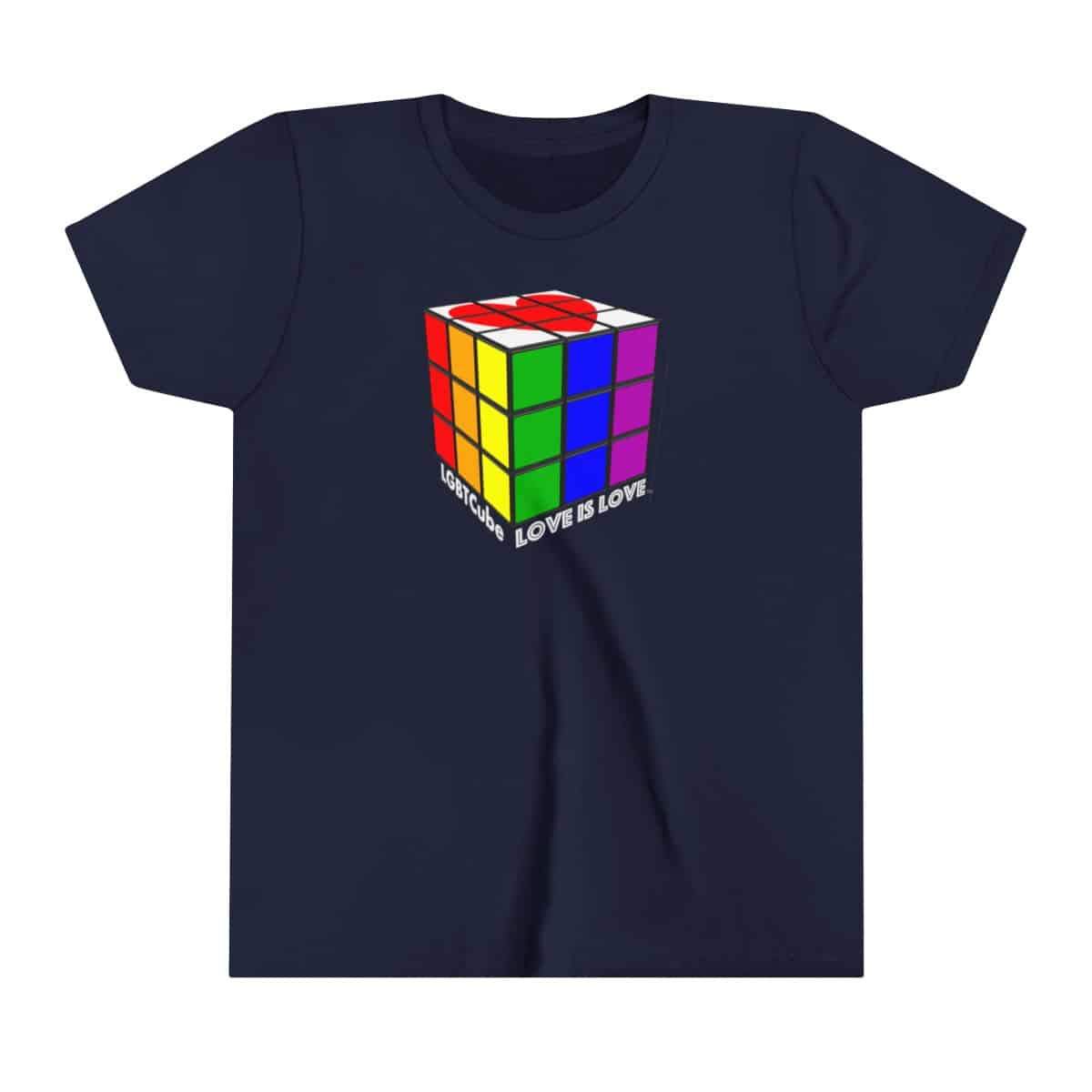 LGBTCube (Youth Sizes) Rubik's Cube T-Shirt
