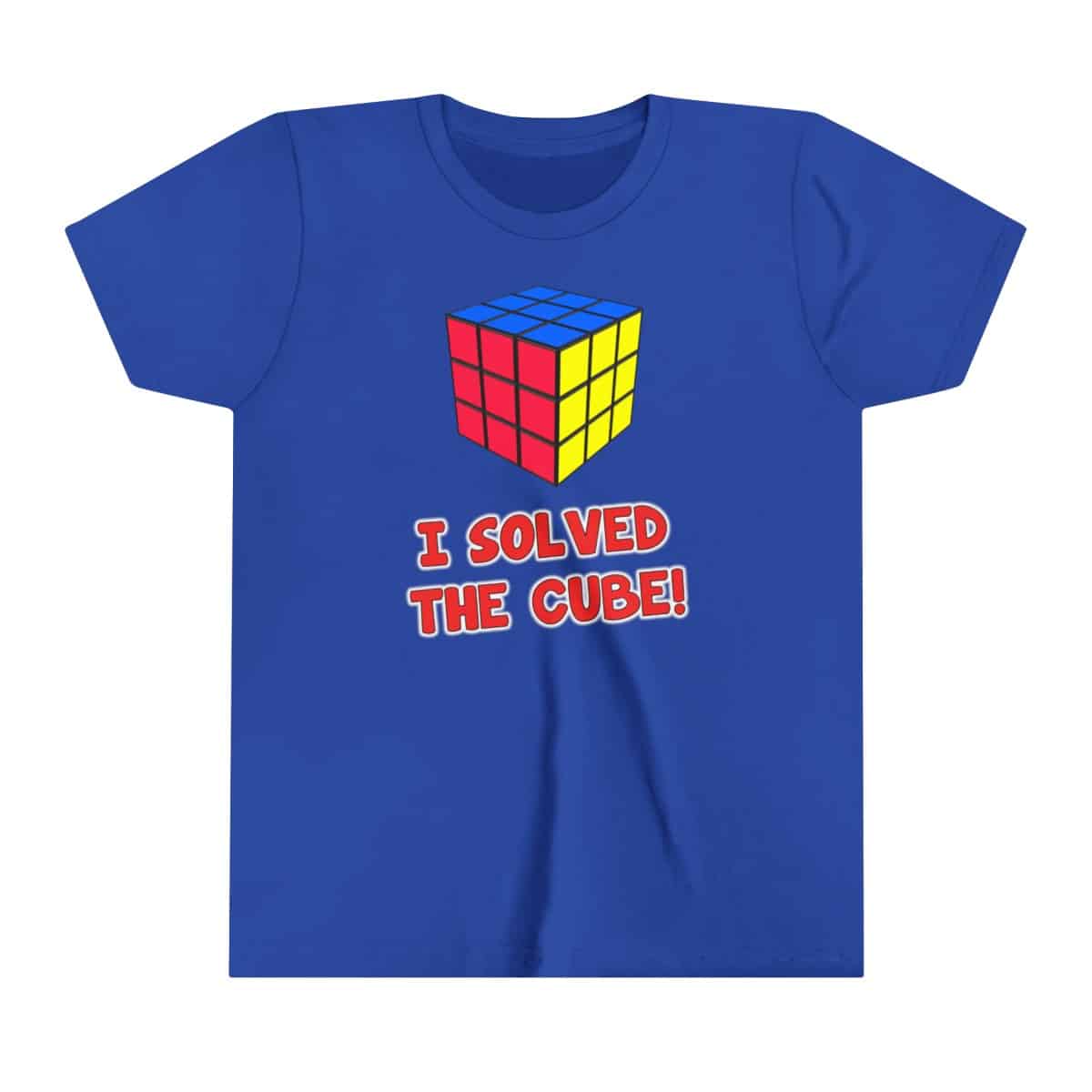 I Solved the Cube! - Rubik's Cube T-Shirt (Youth Sizes)