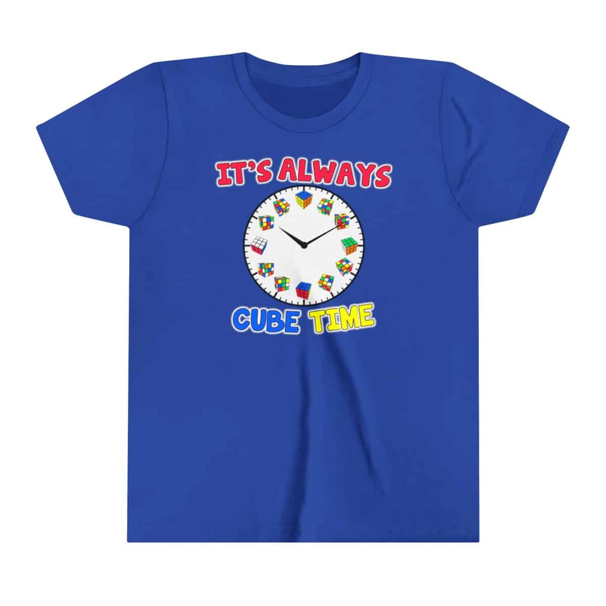 It's Always Cube Time - Rubik's Cube T-Shirt (Youth Sizes) - Image 9