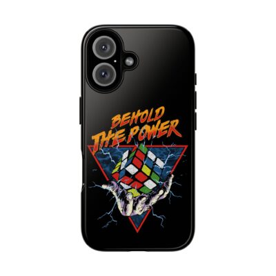 Behold the Power Rubik's Cube Phone Case Behold the Power Rubik's Cube Phone Case