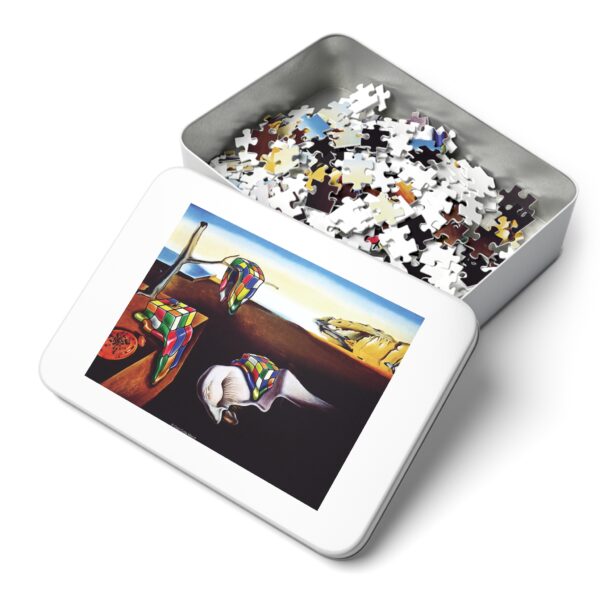Dali Rubik's Cube Jigsaw Puzzle - 252-500-1000 Piece - Image 3