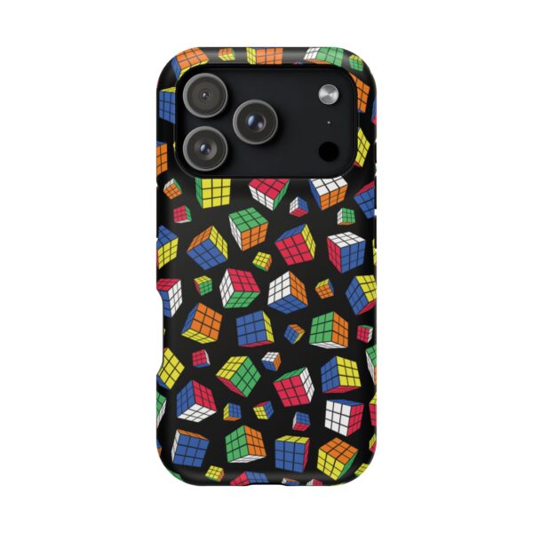 MagSafe 3x3 Puzzles Rubik's Cube iPhone Case - Tough Phone Case - Image 9