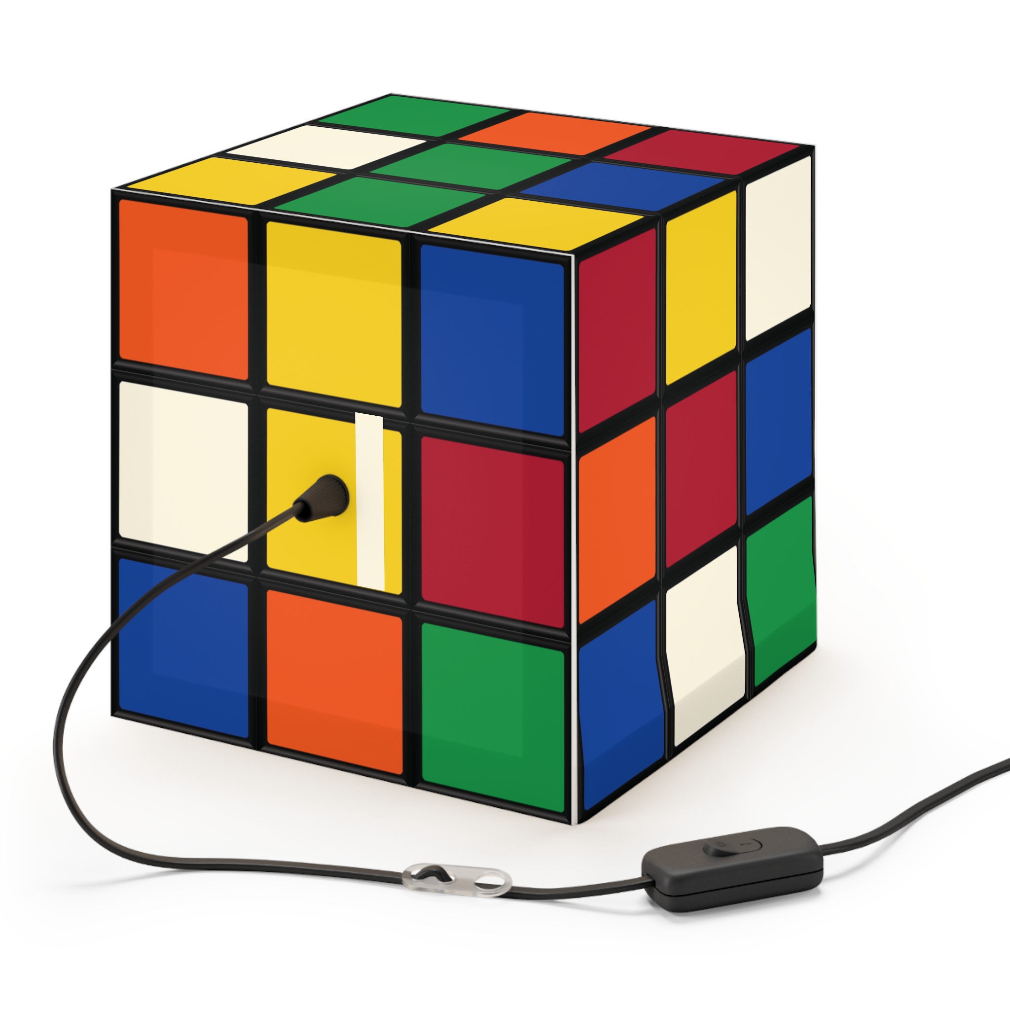Scrambled Rubik's Cube Lamp - Image 3