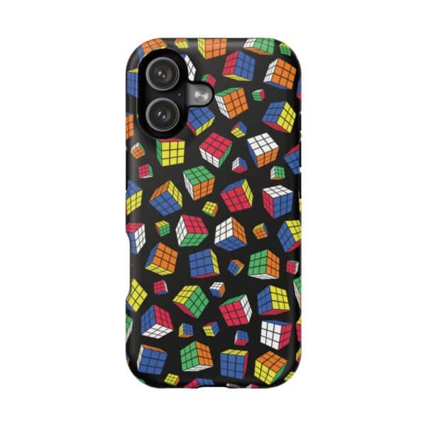MagSafe 3x3 Puzzles Rubik's Cube iPhone Case - Tough Phone Case - Image 5