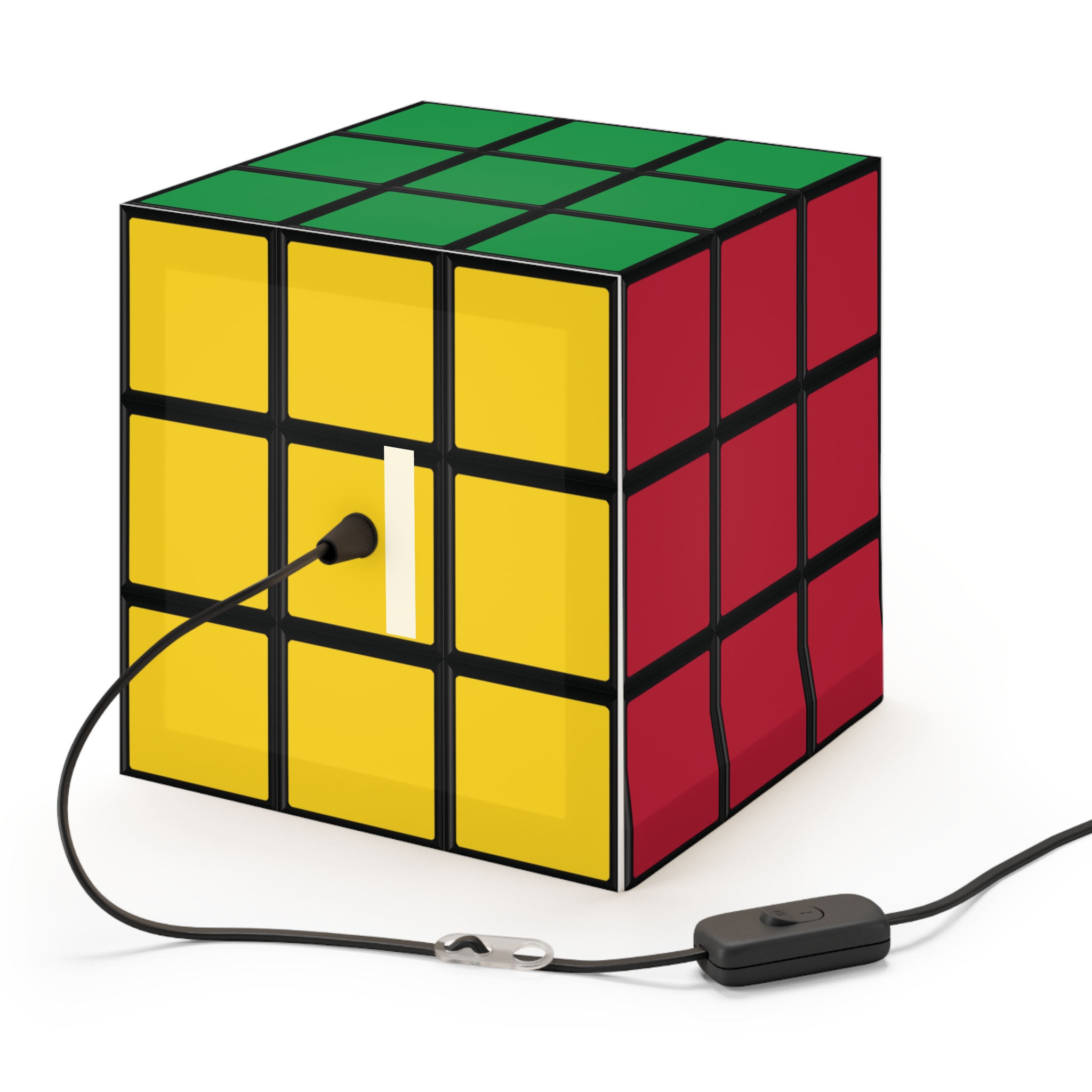 Solved Rubik's Cube Lamp - Image 3